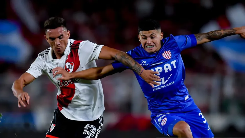 River Unión Santa Fe Monumental Enzo Díaz (Foto: Getty Images)