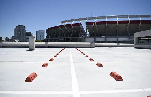 Nuevo estacionamiento River Monumental