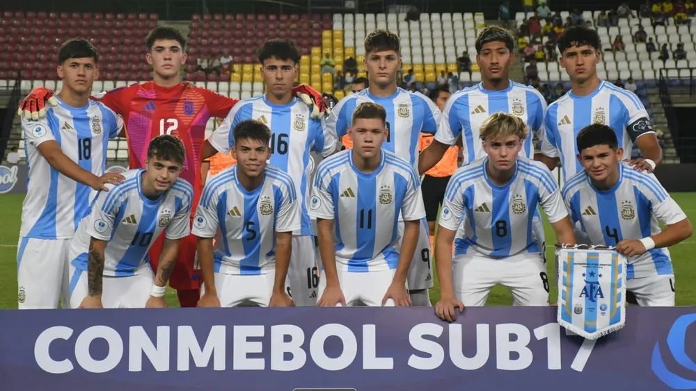 Equipo selección Argentina Sub 17 (Foto: Selección Argentina)
