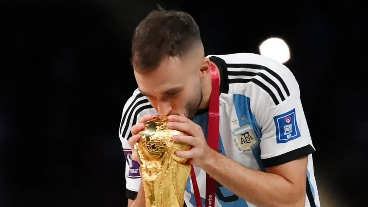 Germán Pezzella Copa del Mundo selección Argentina (Foto: TyC Sports)