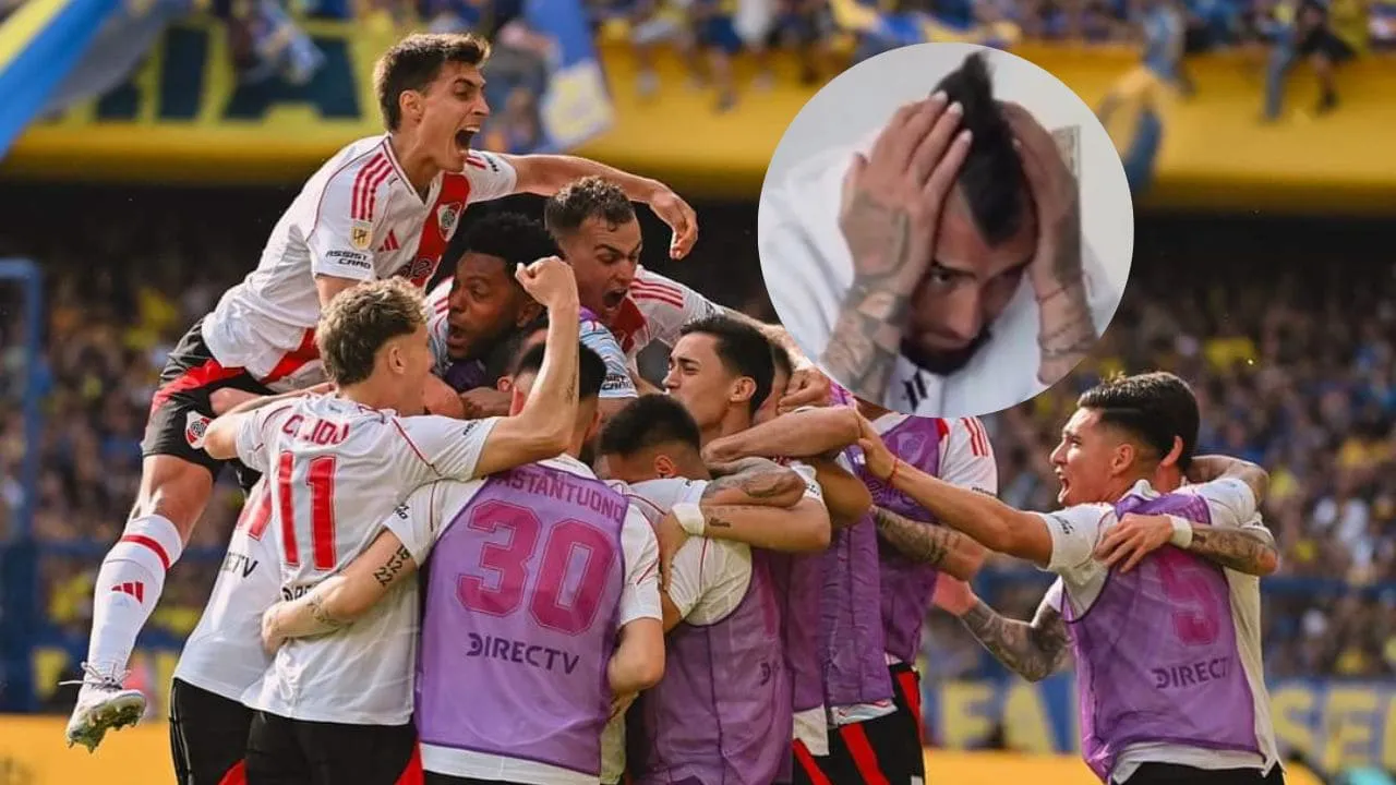 Reacción Vidal River Boca Superclásico 