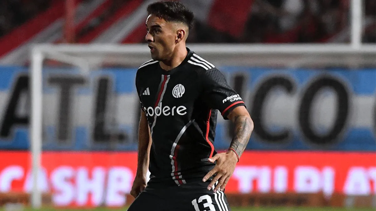 Enzo Díaz, con una molestia y en duda para jugar