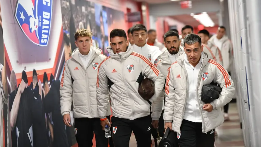 Equipo River amistoso pretemporada