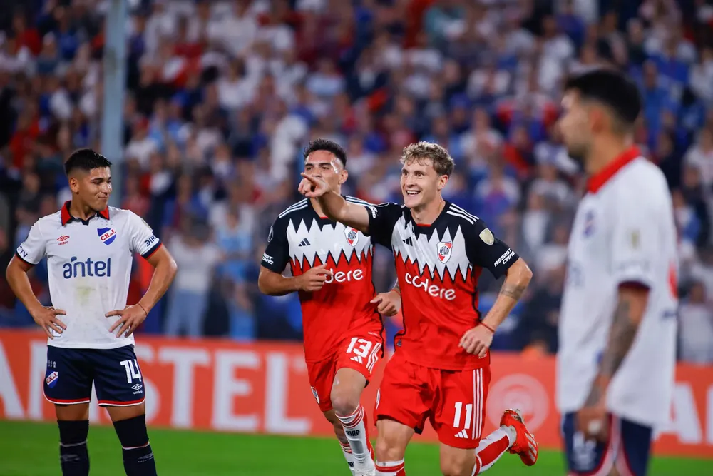 La tabla del grupo de River