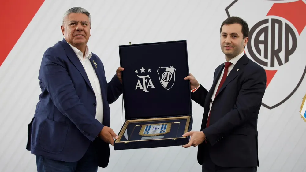 Chiqui Tapia Di Carlo River AFA (Foto: River Plate)