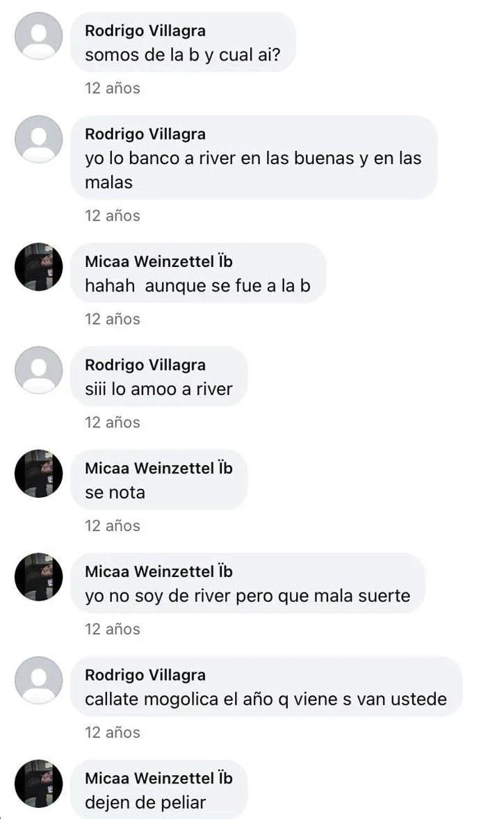 Posteo Rodrigo Villagra River