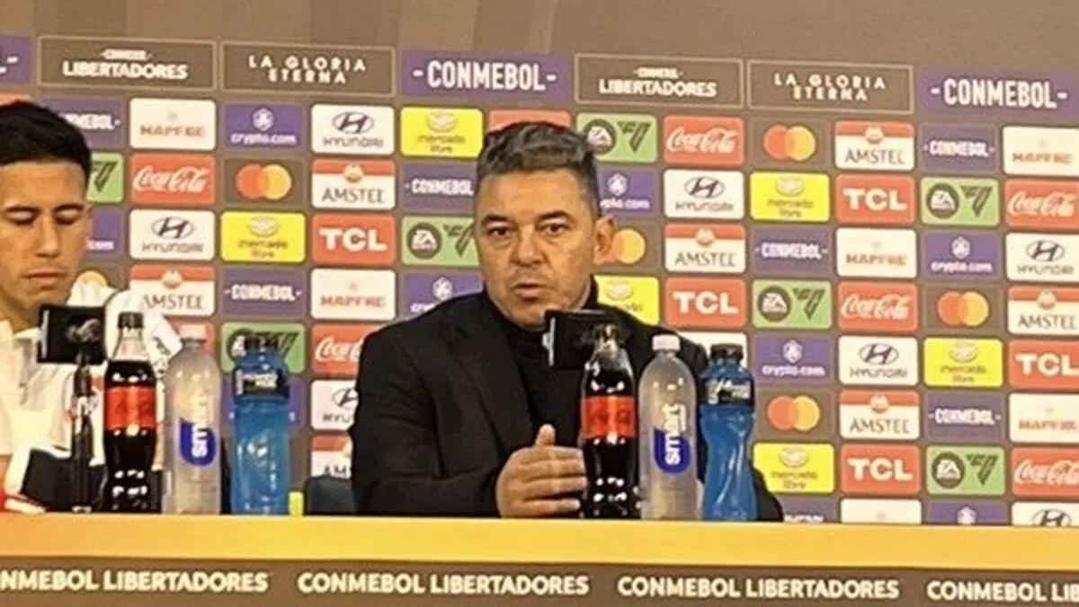 Marcelo Gallardo conferencia prensa River Libertadores (Foto: RMG)