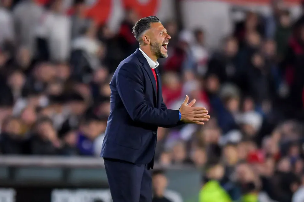 Martín Demichelis en conferencia de prensa