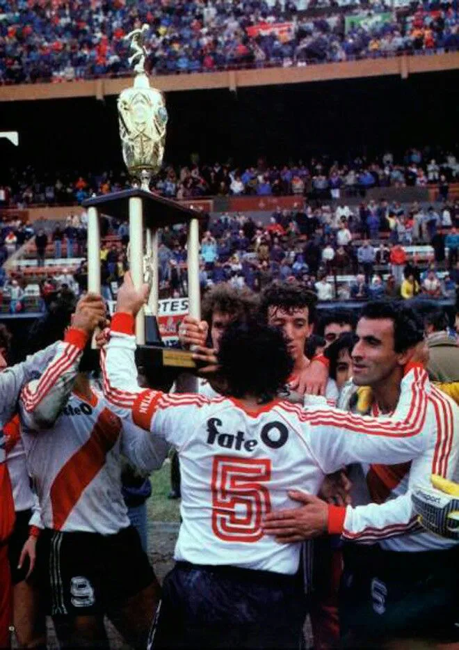 River campeón Copa Interamericana 1987