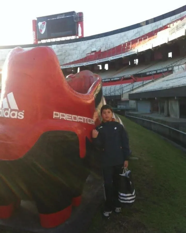 Gonzalo Tapia Estadio Monumental River chico 3-1