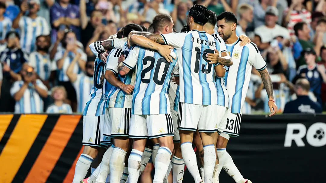 Selección Argentina festejo gol (Foto: Selección Argentina)