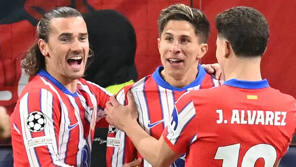 Julián Álvarez Griezmann Simeone Giuliano Atlético Madrid 