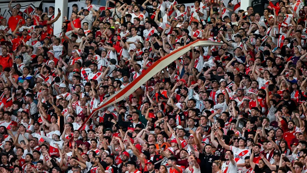 Hinchada River Rosario Central Copa de la Liga Estadio Mario Alberto Kempes (Foto: Getty)