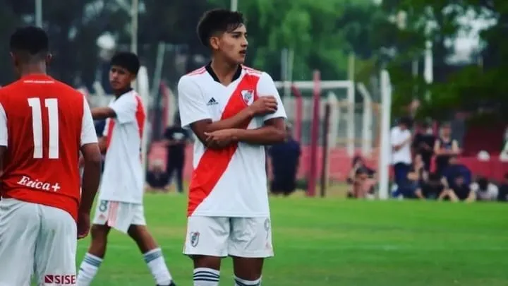 Ian Subiabre Quinta división River Plate (Foto: Instagram @iansubiabre)