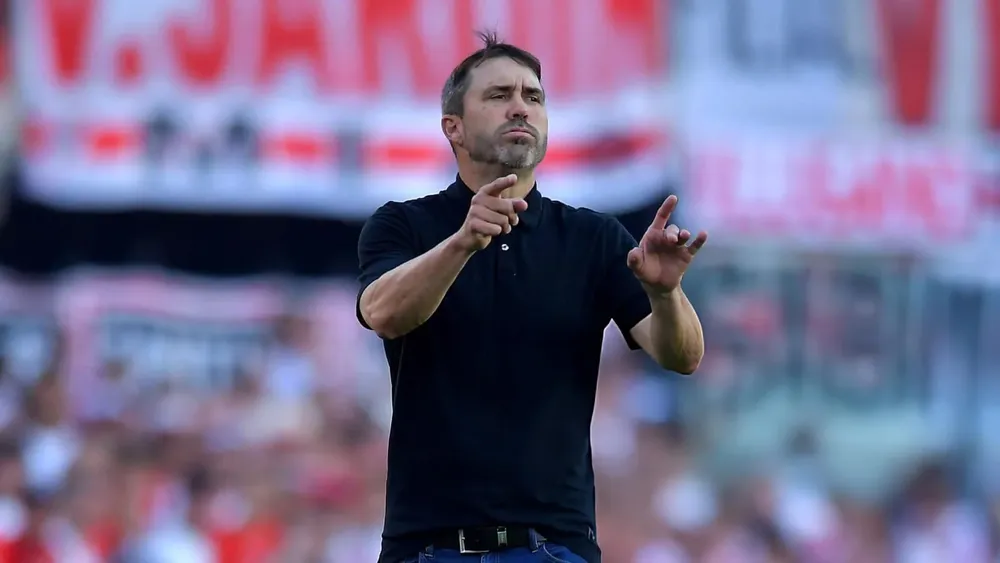 Coudet entrenador River Boca Superclásico (Foto: Getty Images)