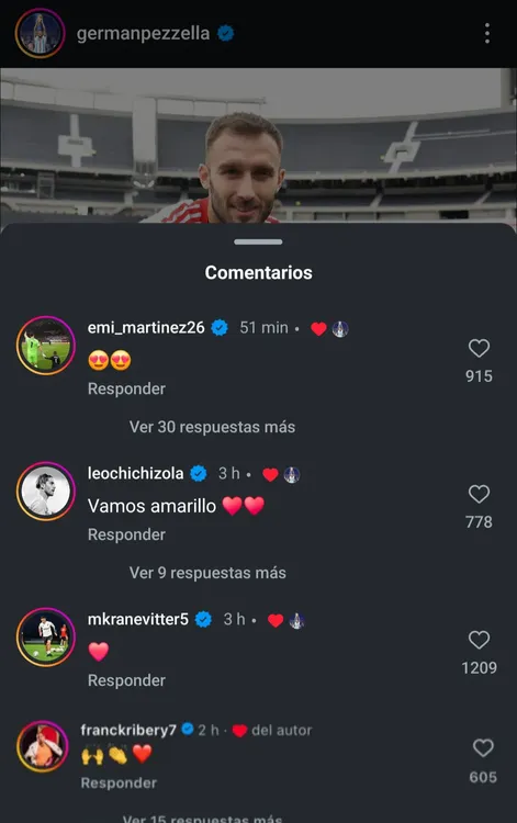 Comentarios Dibu Pezzella Ribery Comentarios Dibu Pezzella Ribery