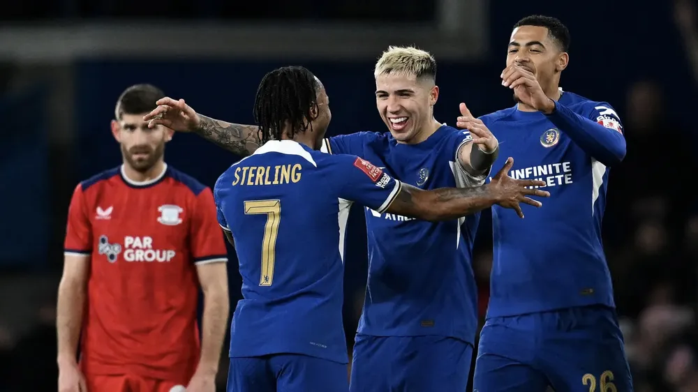 Gol Enzo Fernández Chelsea 2024 (Foto: Getty)