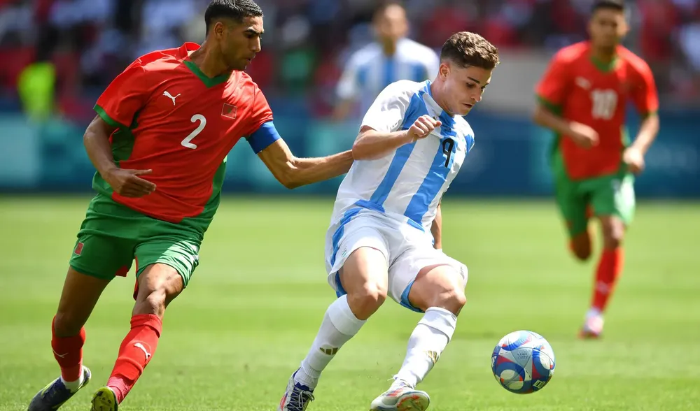 Julián Álvarez selección Argentina Juegos Olímpico (Foto: Selección Argentina)