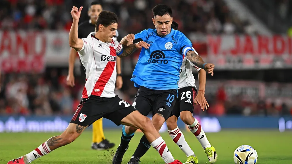 Lucas Martínez Quarta Zelarayan River Belgrano  (Foto: Getty Images)