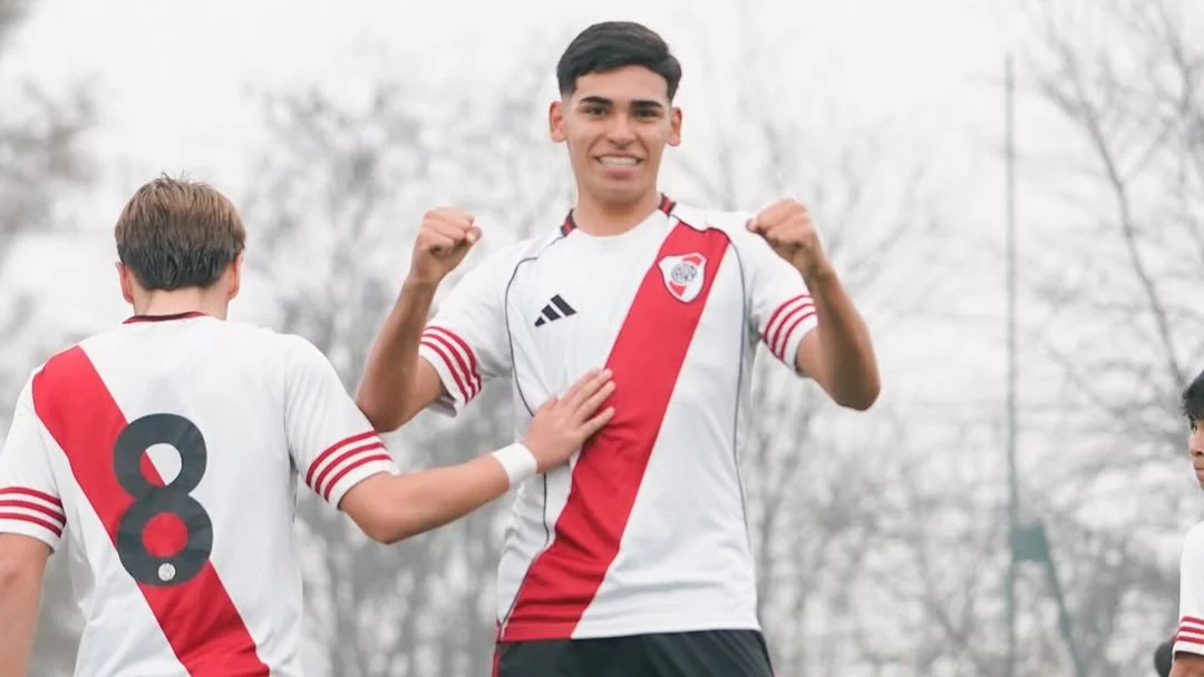 Festejo gol inferiores River plate (Foto: River Plate)