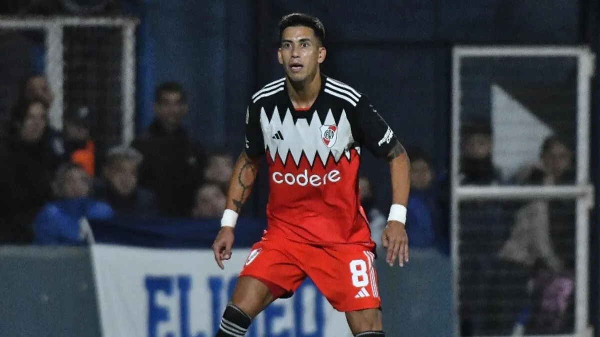 Maximiliano Meza River Gimnasia (Foto: River Plate)