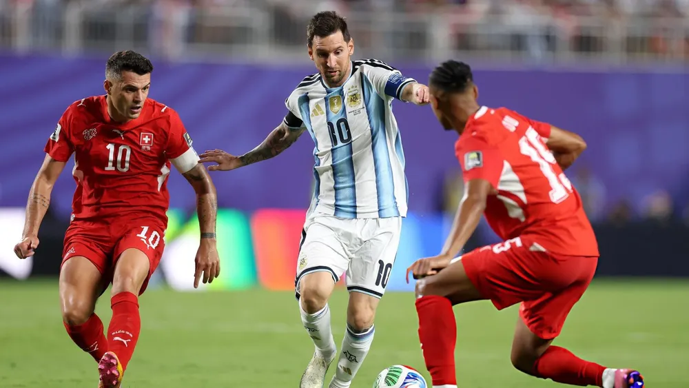 Lionel Messi selección Argentina Suiza (Foto Getty Images)