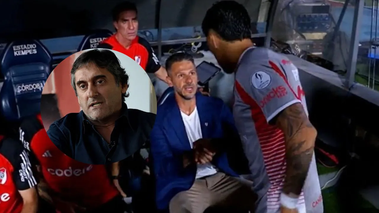 Enzo Francescoli saludo Martín Demichelis Enzo Pérez