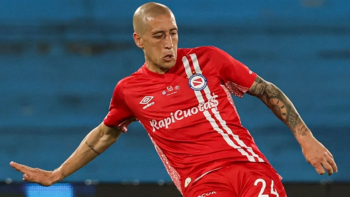 Federico Fattori Argentinos Juniors. (Foto: Argentinos Juniors)