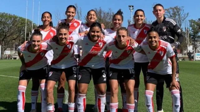 equipo Femenino River Estudiantes de La Plata (Foto: River Plate)
