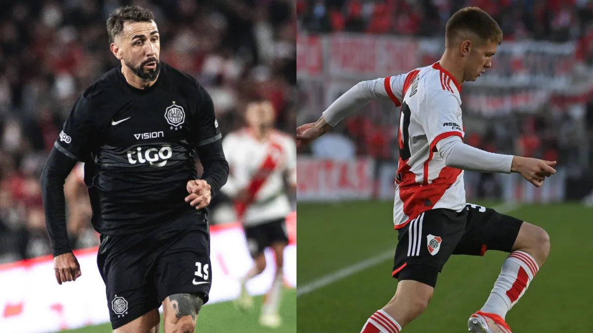 Lucas Pratto Franco Mastantuono - Amistoso River vs Olimpia