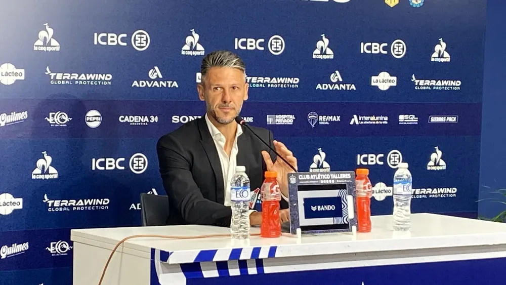 Martín Demichelis conferencia de prensa River Talleres 2024
