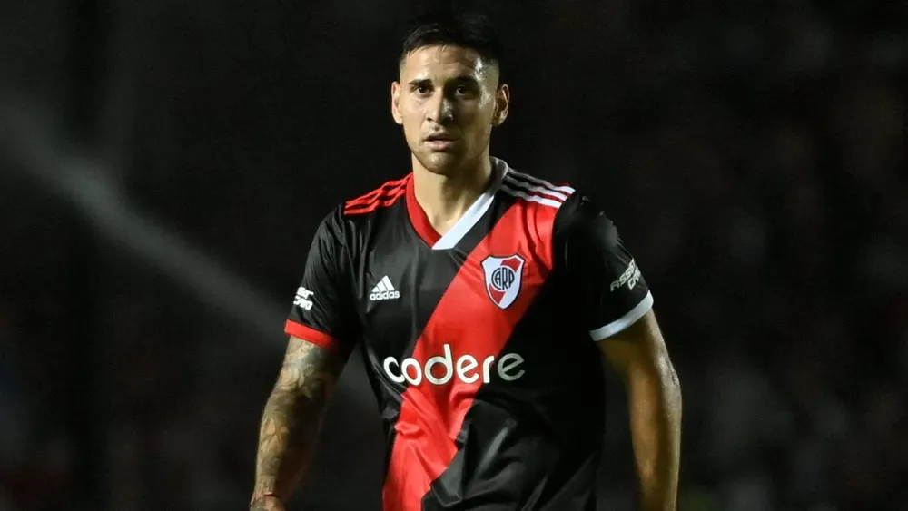 Rodrigo Villagra camiseta River (Foto: River Plate)