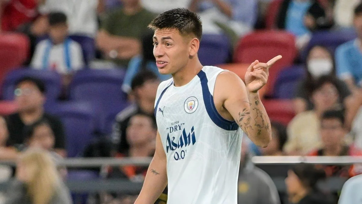 Claudio Echeverri Manchester City. (Foto: Getty Images)