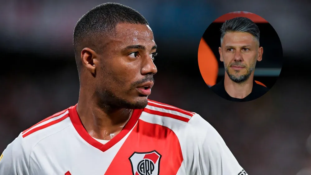 Nicolás De La Cruz Martín Demichelis Rosario Central 2023 (Fotos: Getty)