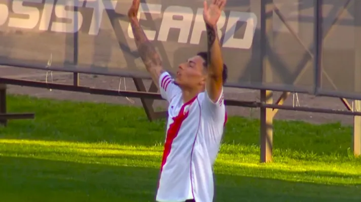 Gol Ruberto en la Reserva vs Ferro