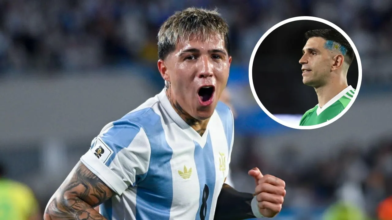 Enzo Fernández Dibu Martínez Argentina (Foto: Getty Images)
