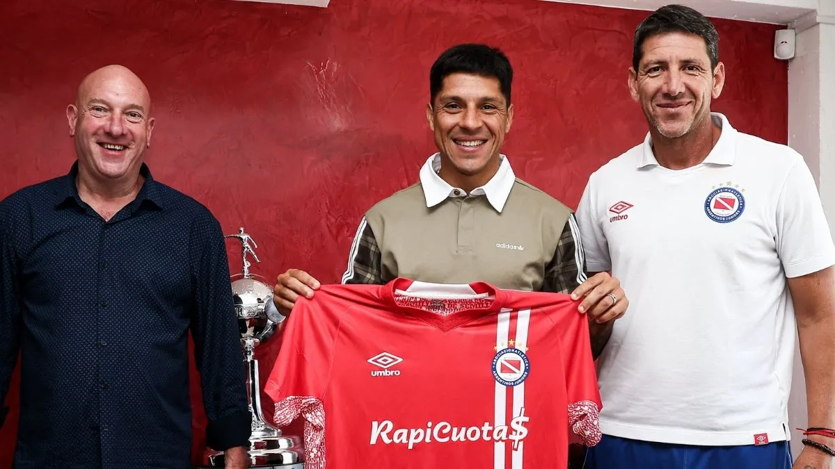 Enzo Pérez Argentinos Juniors (Foto: Argentinos Juniors)
