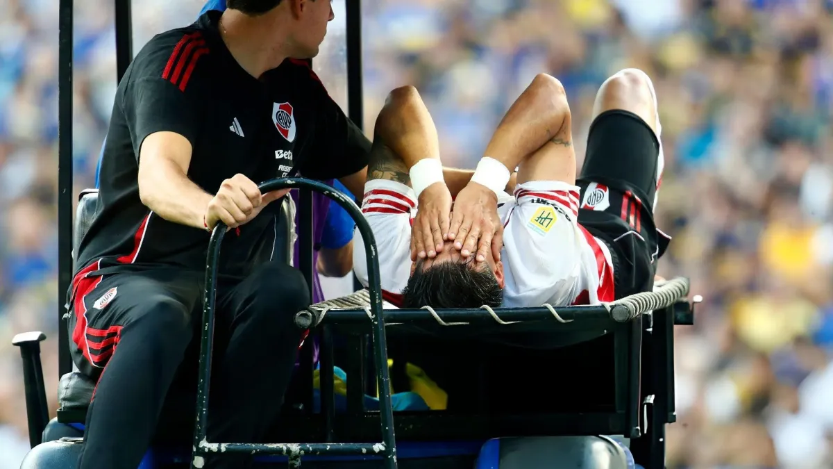 Maximiliano Meza lesión