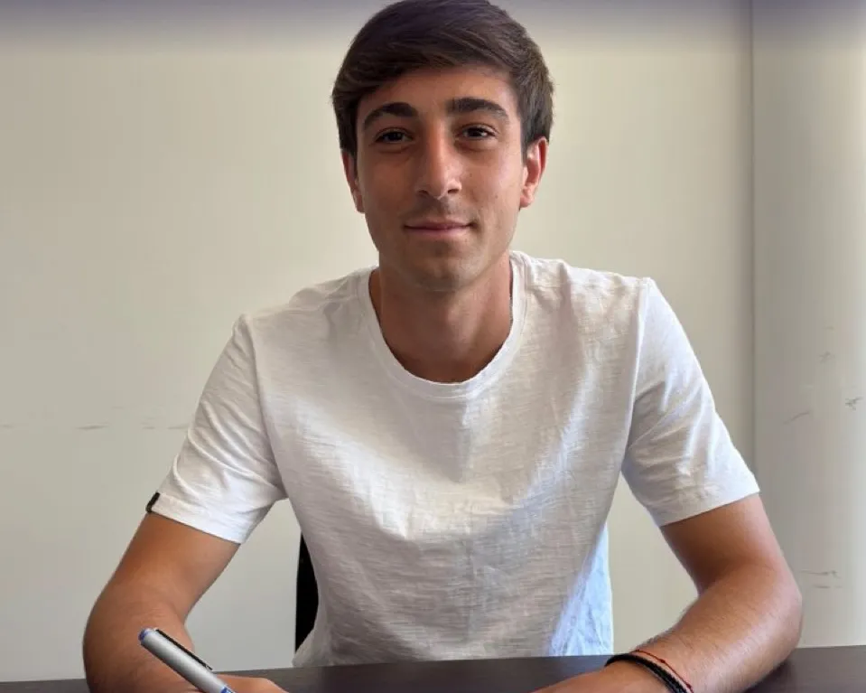 Bautista Dadín fue presentado en Independiente Rivadavia