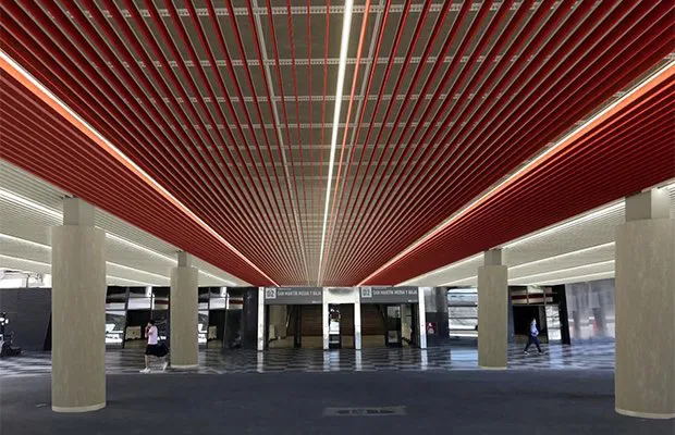 Nuevo hall central estadio Monumental River