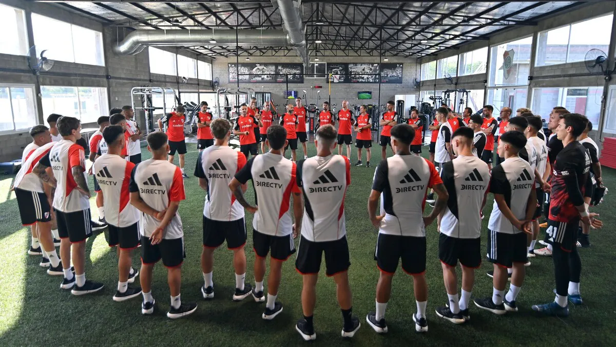 Entrenamiento River 2024 (Foto: River Plate)