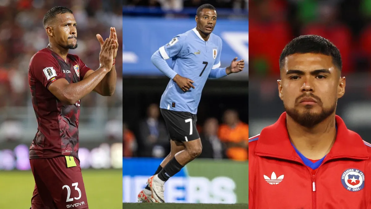 Salomon-Rondon-Nicolas-De-La-Cruz-Paulo-Diaz-Eliminatorias-Sudamericanas (Fotos: Getty)