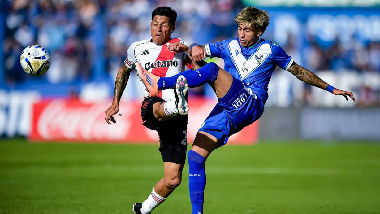 Enzo Pérez River Vélez Maher Carrizo