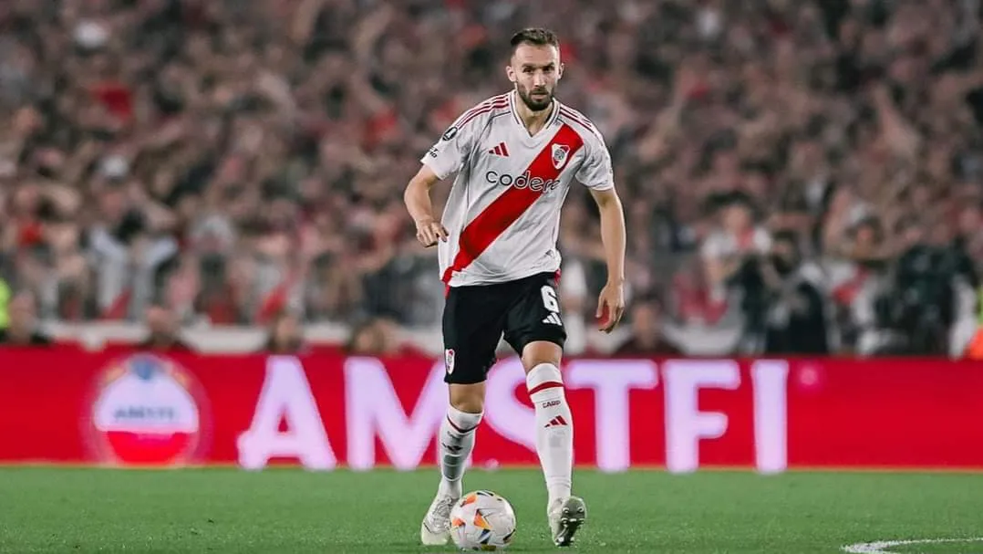 Germán Pezzella River estadio Monumental 