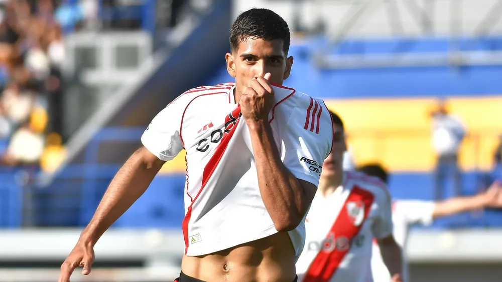 Tomás Nasif Reserva River festejo gol