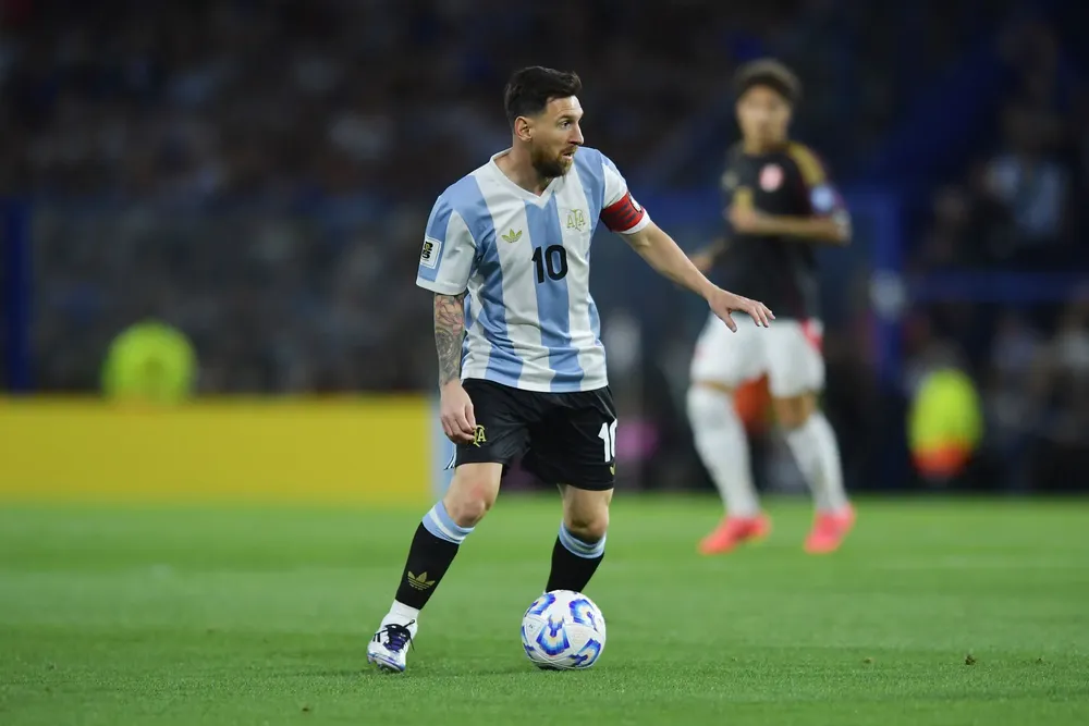 Lionel Messi Argentina Peru
