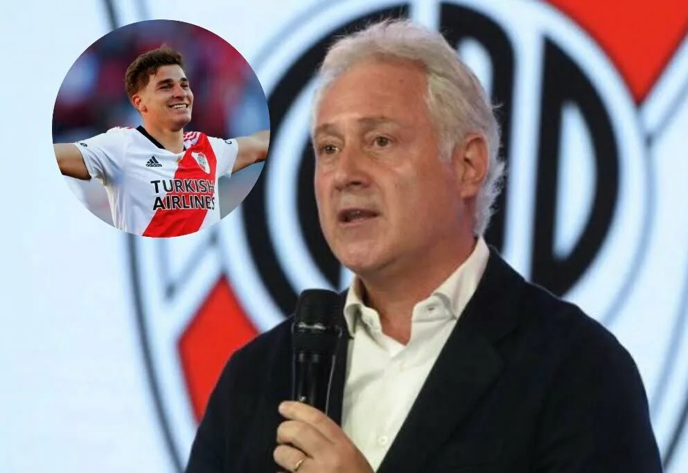 Patanian confirmó cuando se va Julián Álvarez