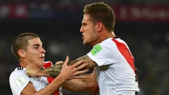 Bruno Zuculini Julián Álvarez River Mundial Clubes 2018