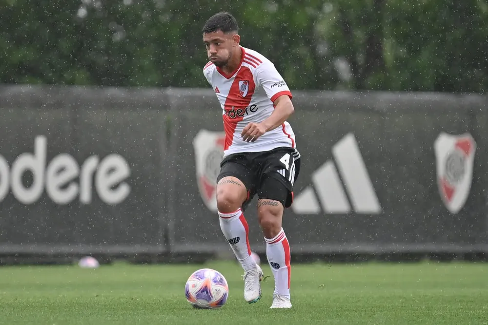 Enzo Aguirre Reserva River Central (Foto: River Plate)
