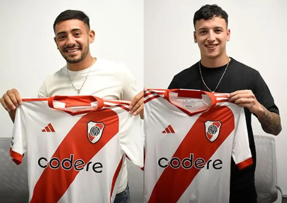 Enzo Aguirre y Martiniano Sueldo